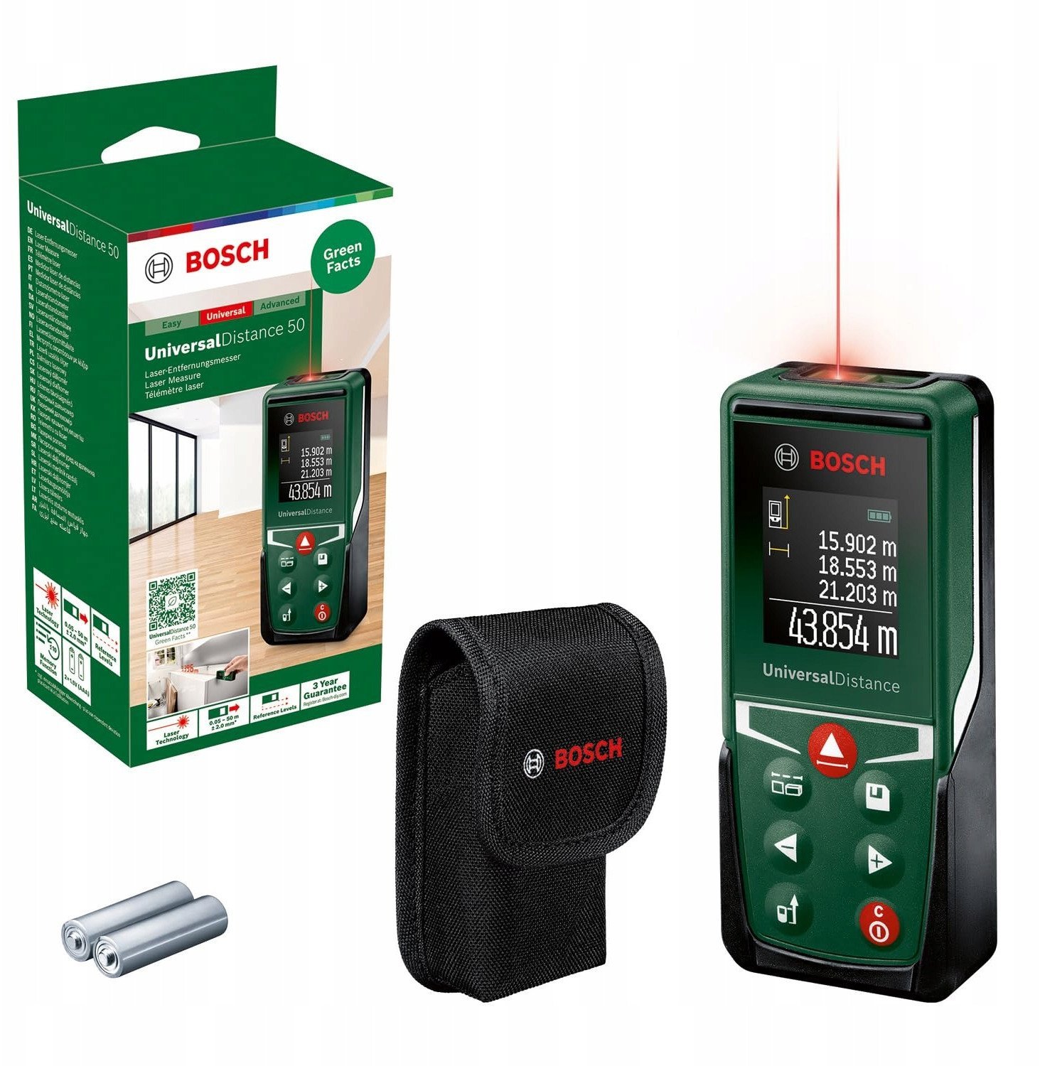 LASER DIST. METER UNIVERSALDISTANCE 50