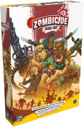 Asmodee Zombicide Ogień Wolny 30 min Gra planszowa Strategia