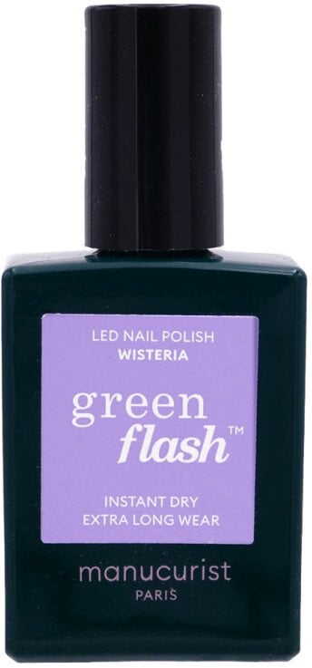 MANUCURIST_Green Flash Led Gel Nail Lacquer lakier do paznokci Wisteria 15ml