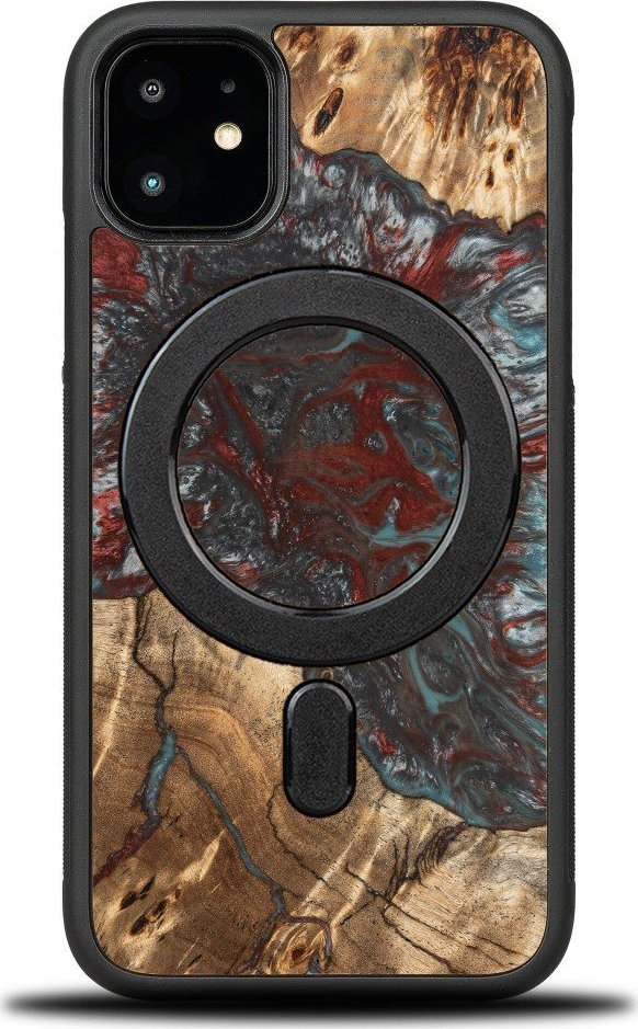 BeWood Etui Bewood Unique na iPhone 11 - Planets - Pluton z MagSafe