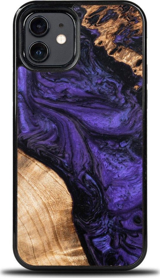 BeWood Etui Bewood Unique na iPhone 12 / 12 Pro - Violet