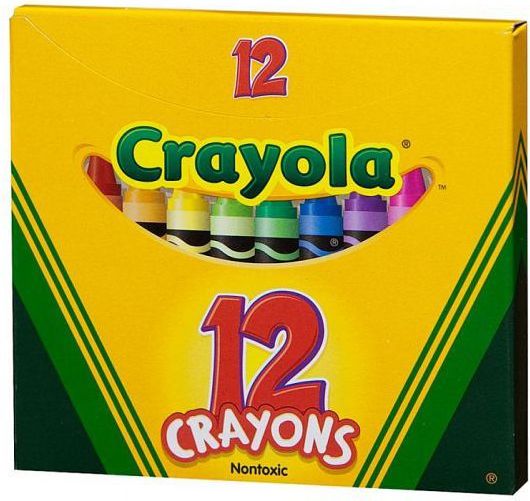 Crayola Kredki Świecowe 12 szt 0012