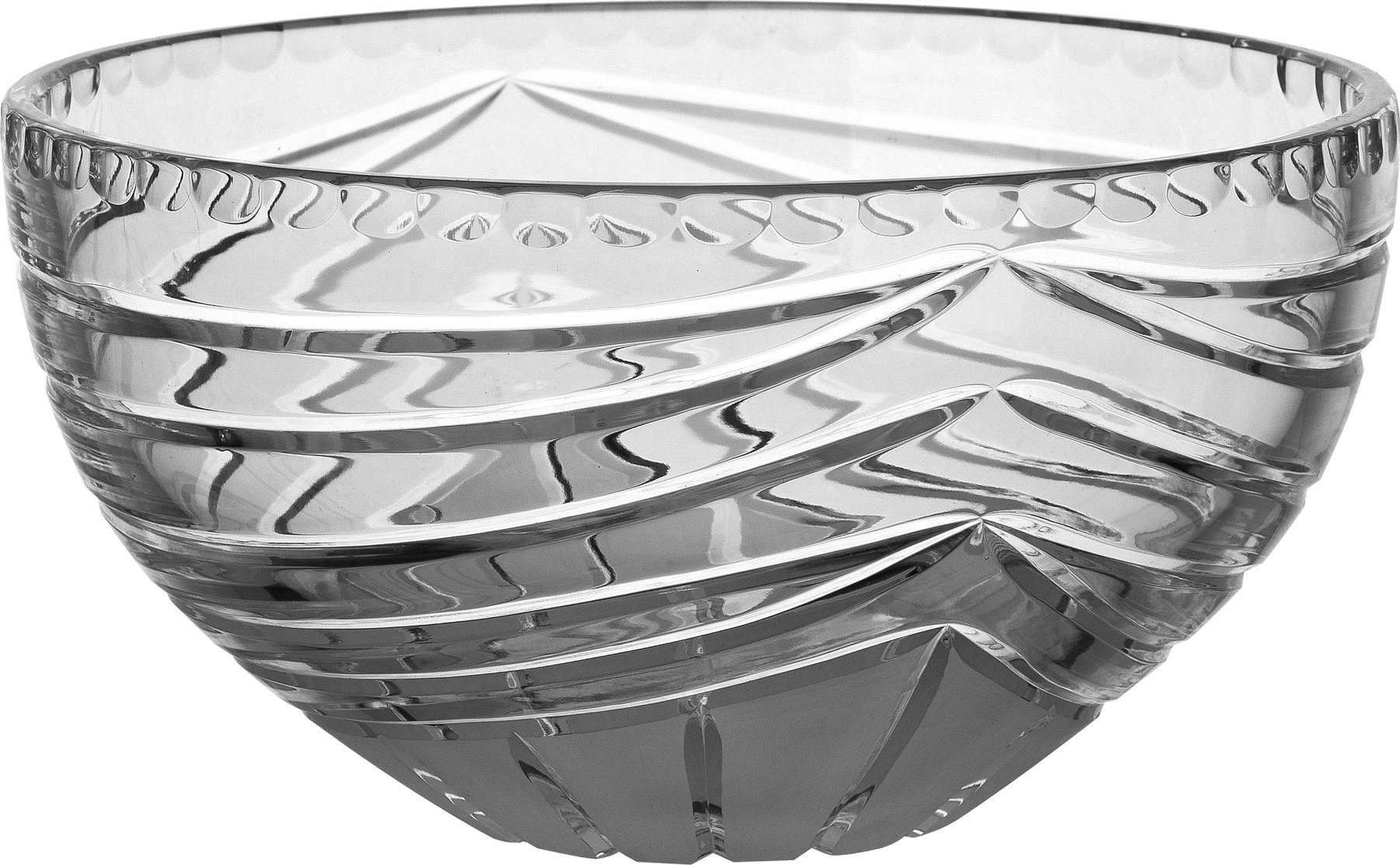 Zawiercie Huta Szkła Owocarka kryształowa 25 cm 5437/5-1384