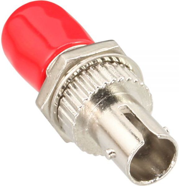 InLine Złącze optyczne Simplex ST/ST, wielomodowy metalowy rękaw (89990B)