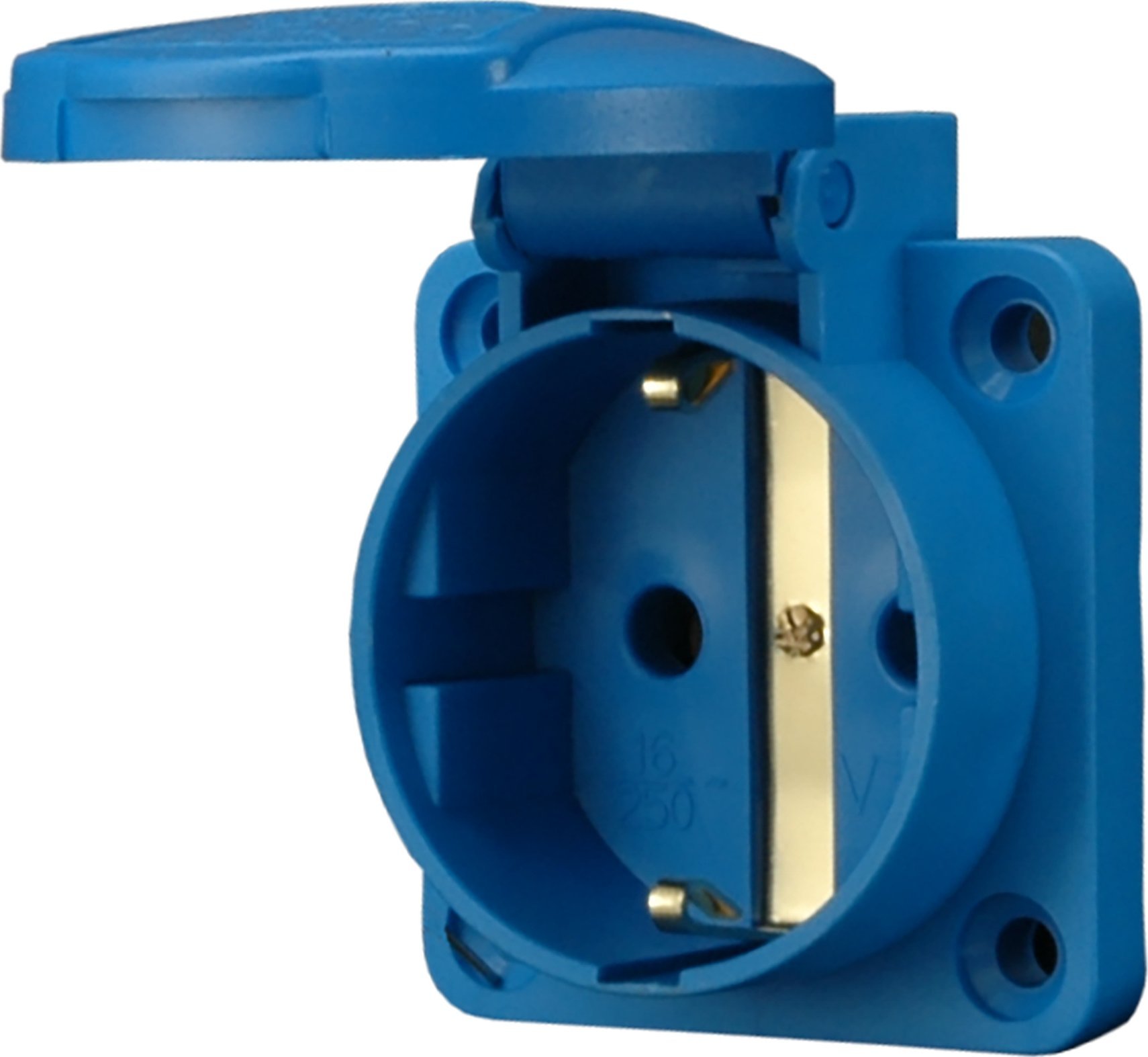 Orno Gniazdo tablicowe 2P+Z (Schuko),16A, 230 VAC, IP44