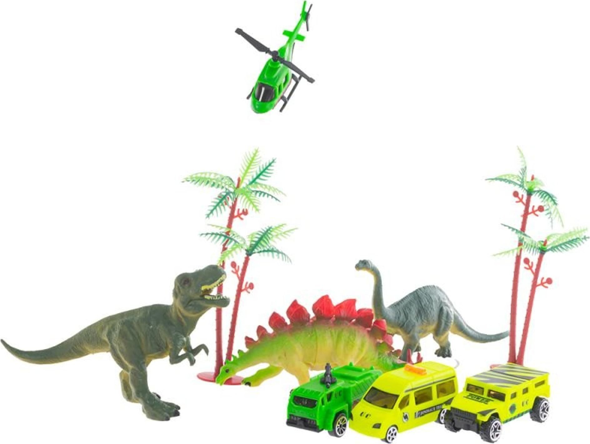 Zabawka zestaw dinozaurów