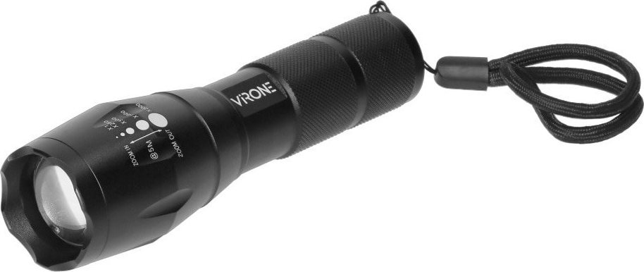 Latarka Virone Latarka LED CREE Virone 10W z zoomem, 800lm, 3xAAA