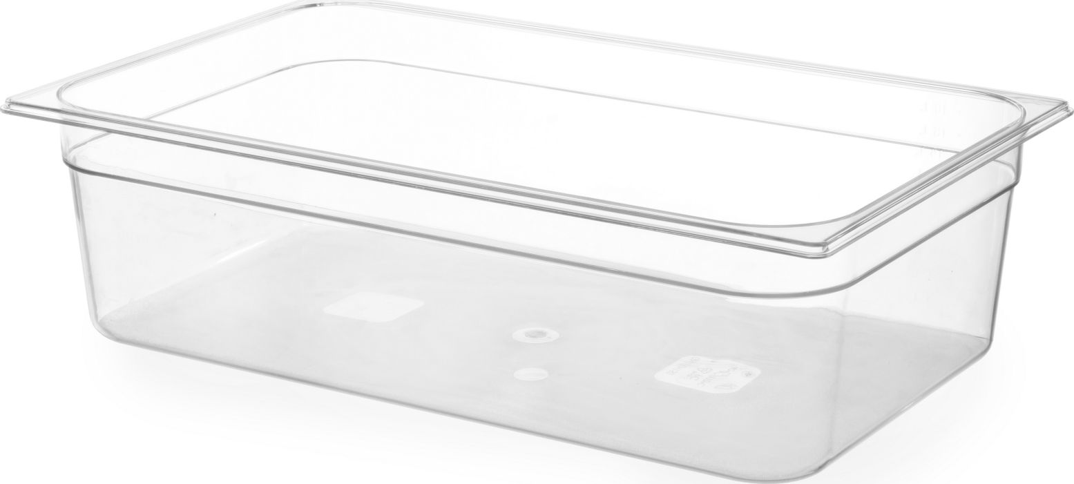 Hendi Pojemnik GN przeźroczysty z poliwęglanu GN 1/1 wys. 65 mm - Hendi 861233 Pojemnik GN przeźroczysty z poliwęglanu GN 1/1 wys. 65 mm - Hendi 86123