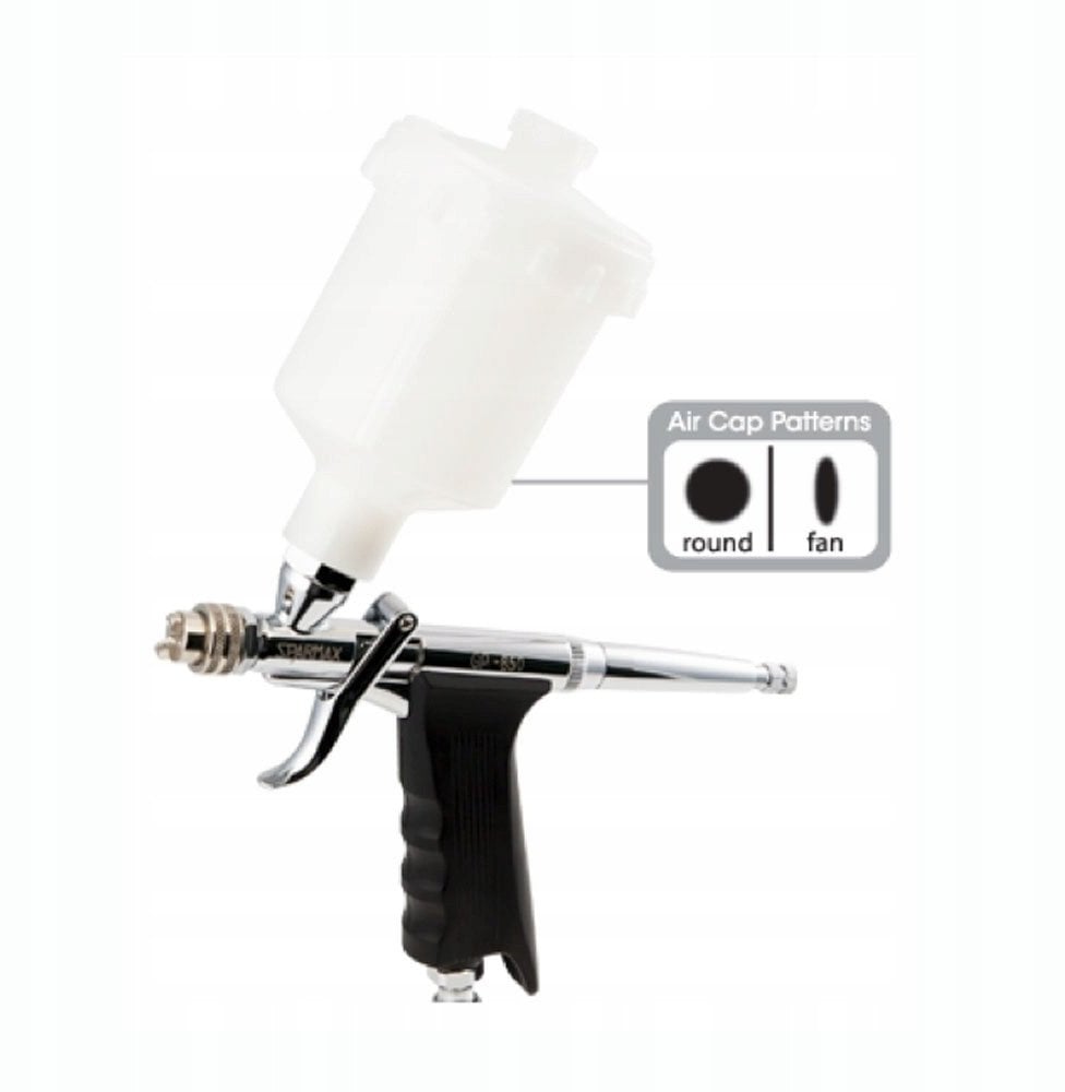 Spray Gun GP-850 0,5mm gravity feed 2mm+125ml