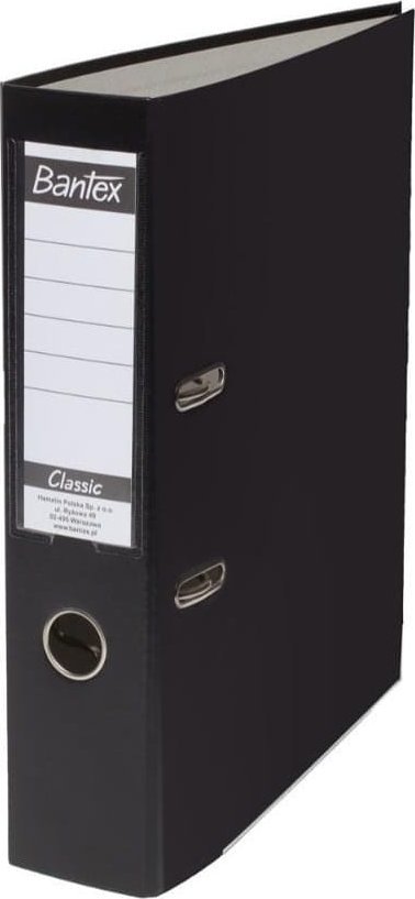 Segregator Bantex Segregator Classic A4 / 75 mm Czarny - BANTEX