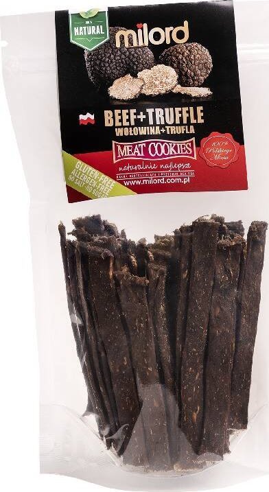 Przysmak dla psa Milord wołowina z truflami paski 70 g