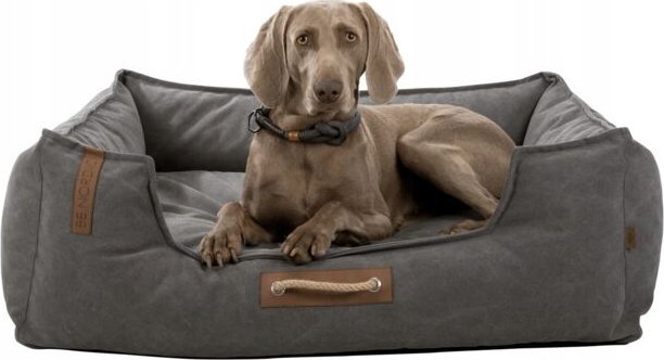 Trixie TRIXIE BE NORDIC, Nest pet bed, Indoor, Dog, Grey, Rectangular, Monochromatic