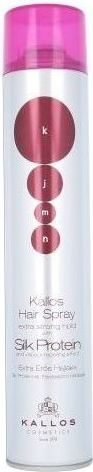 Kallos KJMN Hair Spray Extra Strong Hold With Silk Protein Lakier do włosów 500 ml