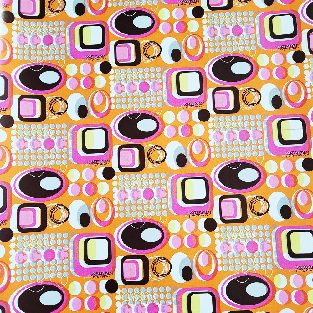 Papier wzory pomarańcz do prezentów 57cmx20m 20m211