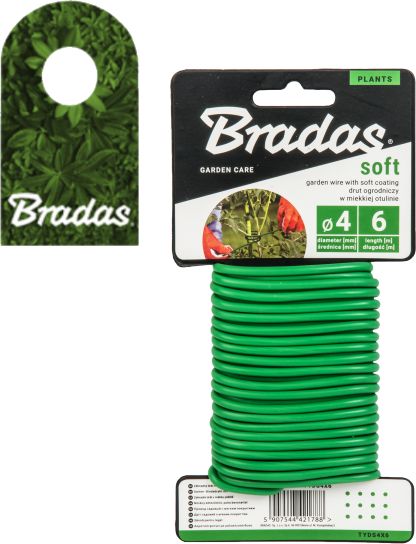 Bradas Drut ogrodniczy SOFT 4mm x 6m Bradas 1788