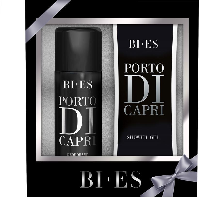 Bi-es Bi-es Porto Di Caprio for Man Komplet (dezodorant 150ml+żel pod prysznic) 1op.