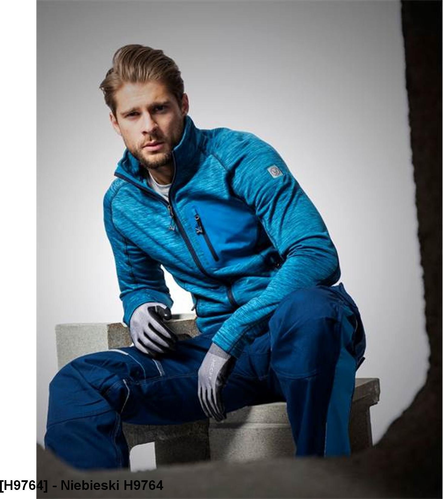 Ardon ARDON Breeffidry - bluza - Niebieski H9764 4XL