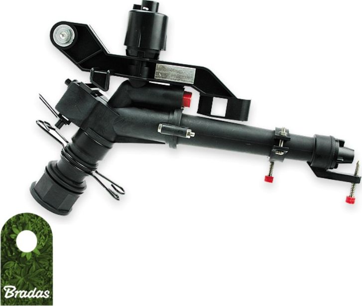 Bradas BLACK LINE 2-drożny zraszacz pulsacyjny GW-1,5" 6/4" działko wodne AQUA POWER JET AJ-TS6011 Bradas 0645