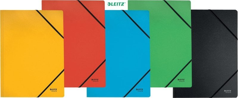 Leitz Teczka kartonowa z gumką Recycle* A4, ŻÓŁTY