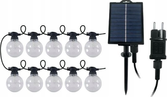 Naświetlacz Volteno VOLTENO LAMPKA SOLAROWA WISZĄCA WIKTORIA 2w1 /GIRLANDA