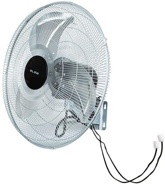 Wentylator ścienny 50cm 220W SREBRNY cyrkulator