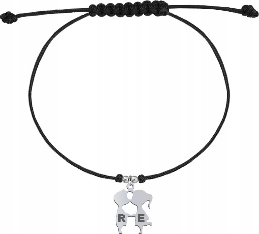 Radziszewska Jewellery Bransoletka Srebrna Zakochana Para Dzień Kobiet GRAWER ŻYCZENIA GRATIS