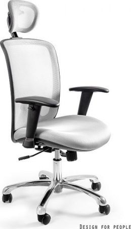 Krzesło biurowe Unique Expander Białe