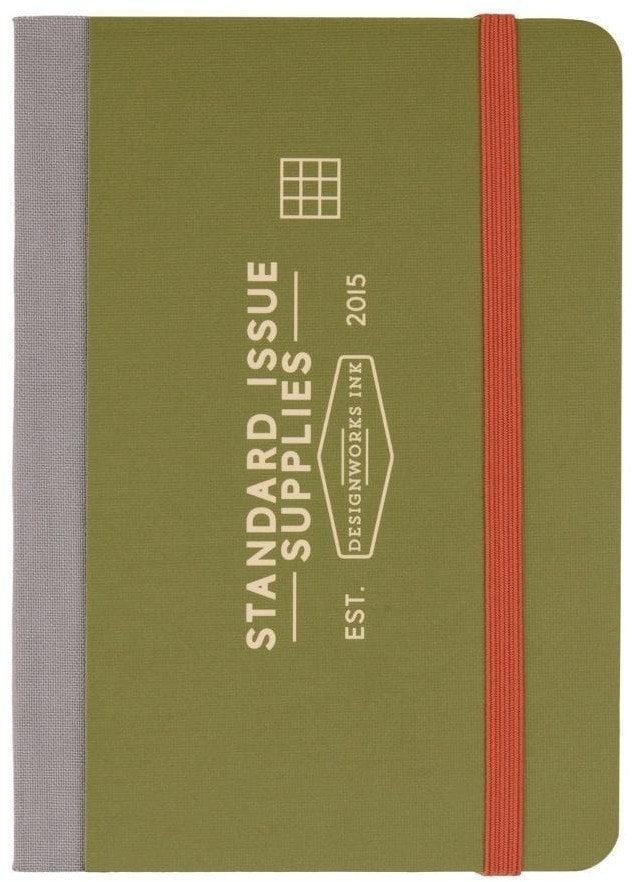 Dziennik kieszonkowy Standard Issue Army Green