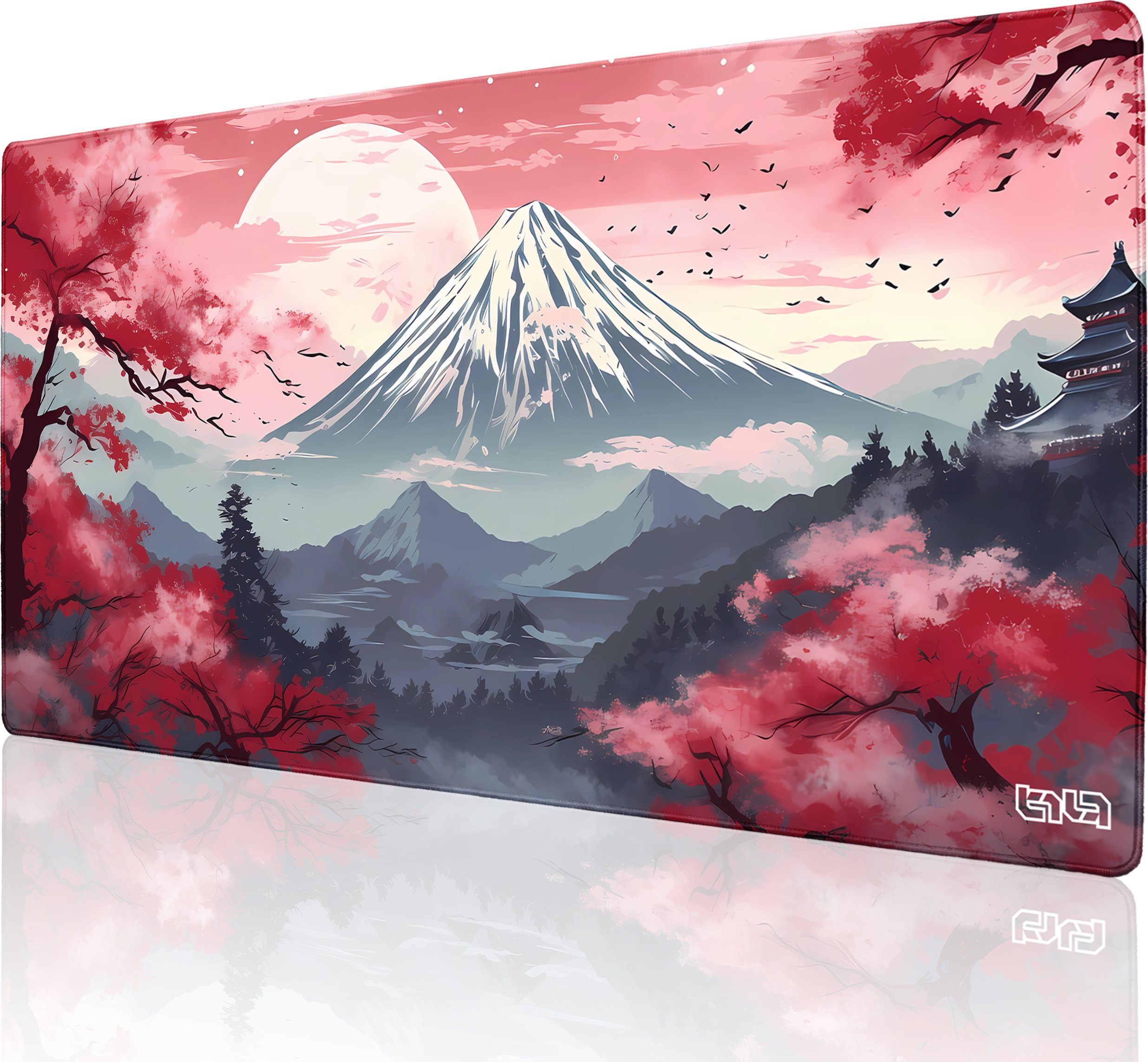 Podkładka Tilt PODKŁADKA POD MYSZKĘ XXL Japoński Las 100x50 TILT Antypoślizgowa