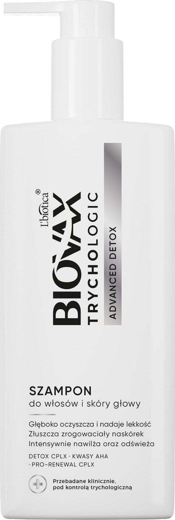 LBIOTICA / BIOVAX L`BIOTICA Biovax Trychologic Szampon do włosów i skóry głowy Advanced Detox 200 ml