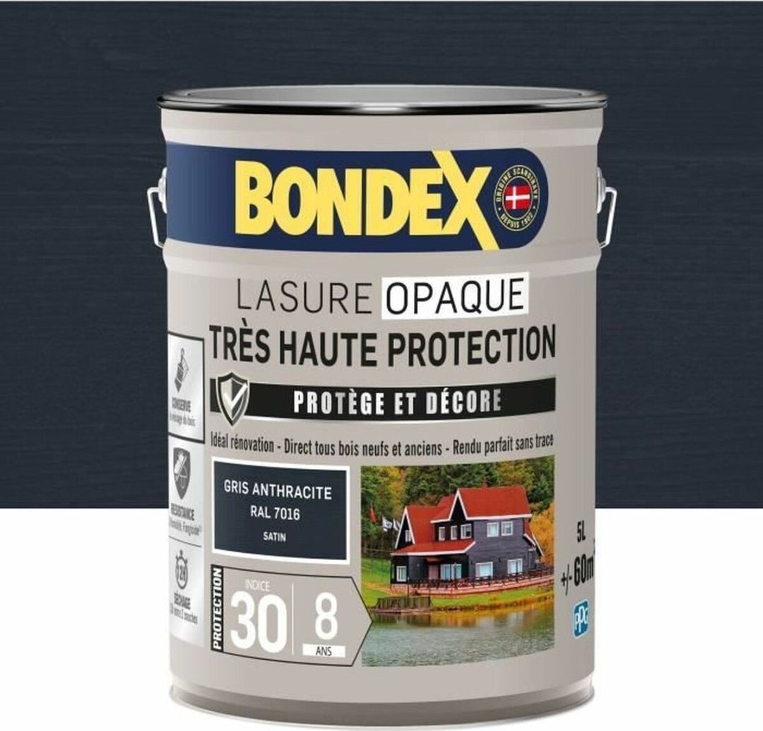 Farba Podkładowa Bondex Szary Satynowe 5 L