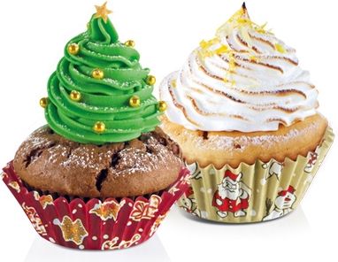 Tescoma Papilotki DELÍCIA ø 6 cm, 60 szt., bożonarodzeniowe (630616.00)