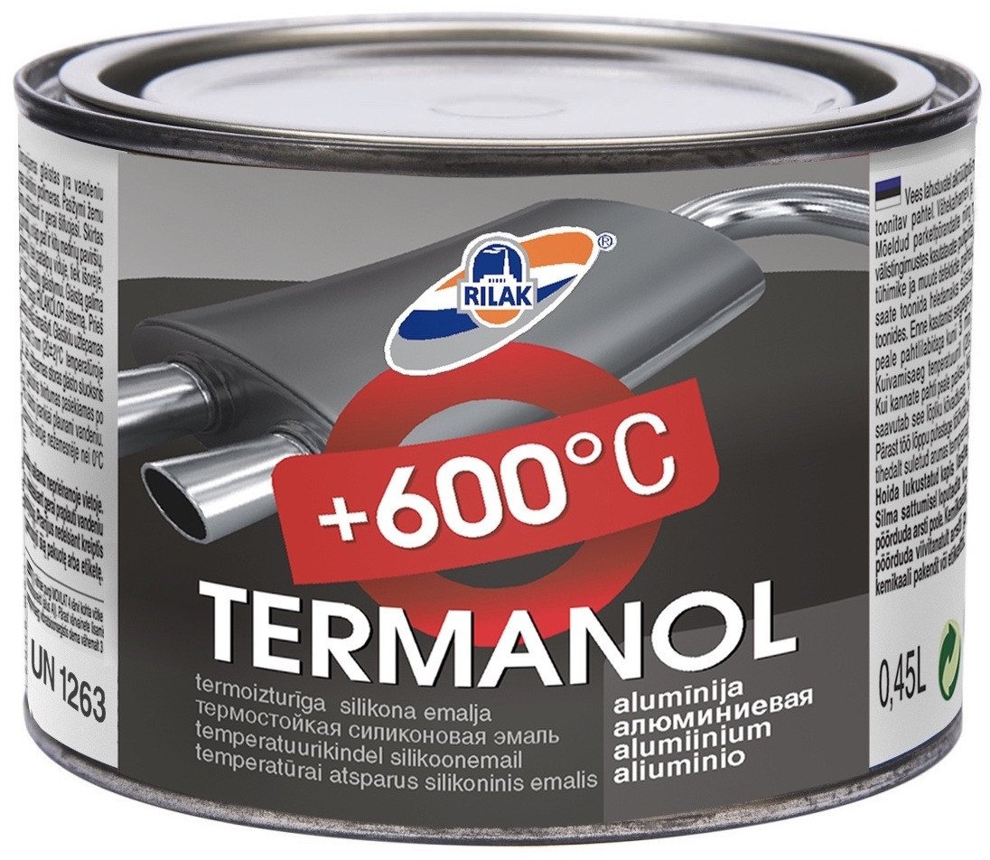 Rilak PAINT TERMANOL 600C 0.45L ALU