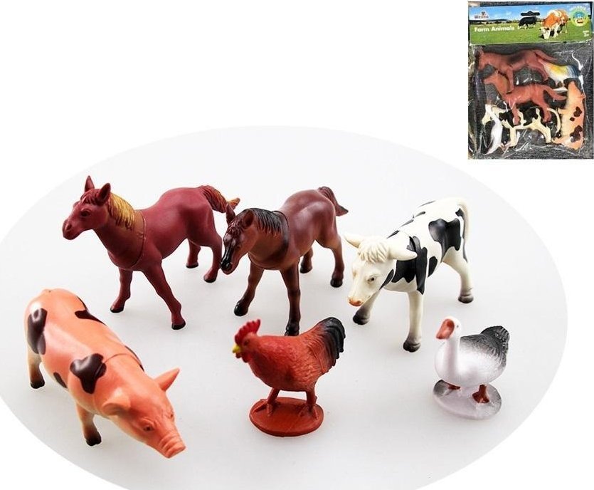 Zwierzęta wiejskie 6szt Animal Planet