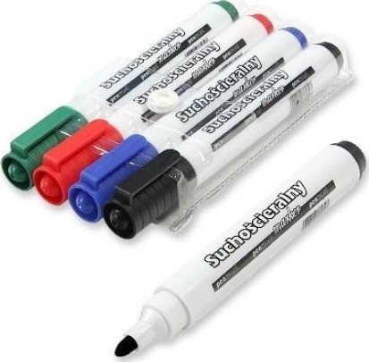 Marker suchościeralny 4 kolory