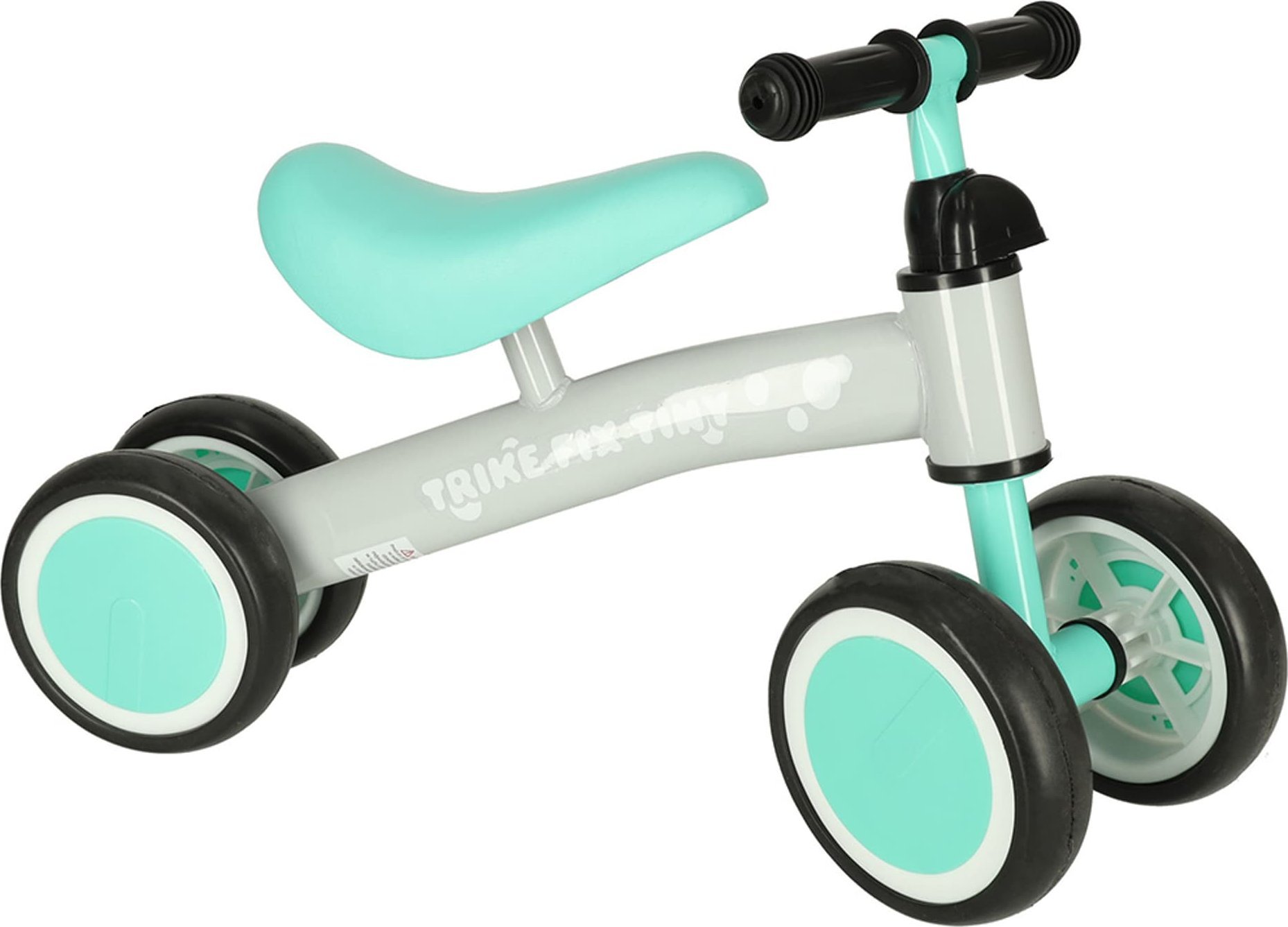 KIK Rowerek Trike Fix Tiny czterokołowy biegowy miętowy