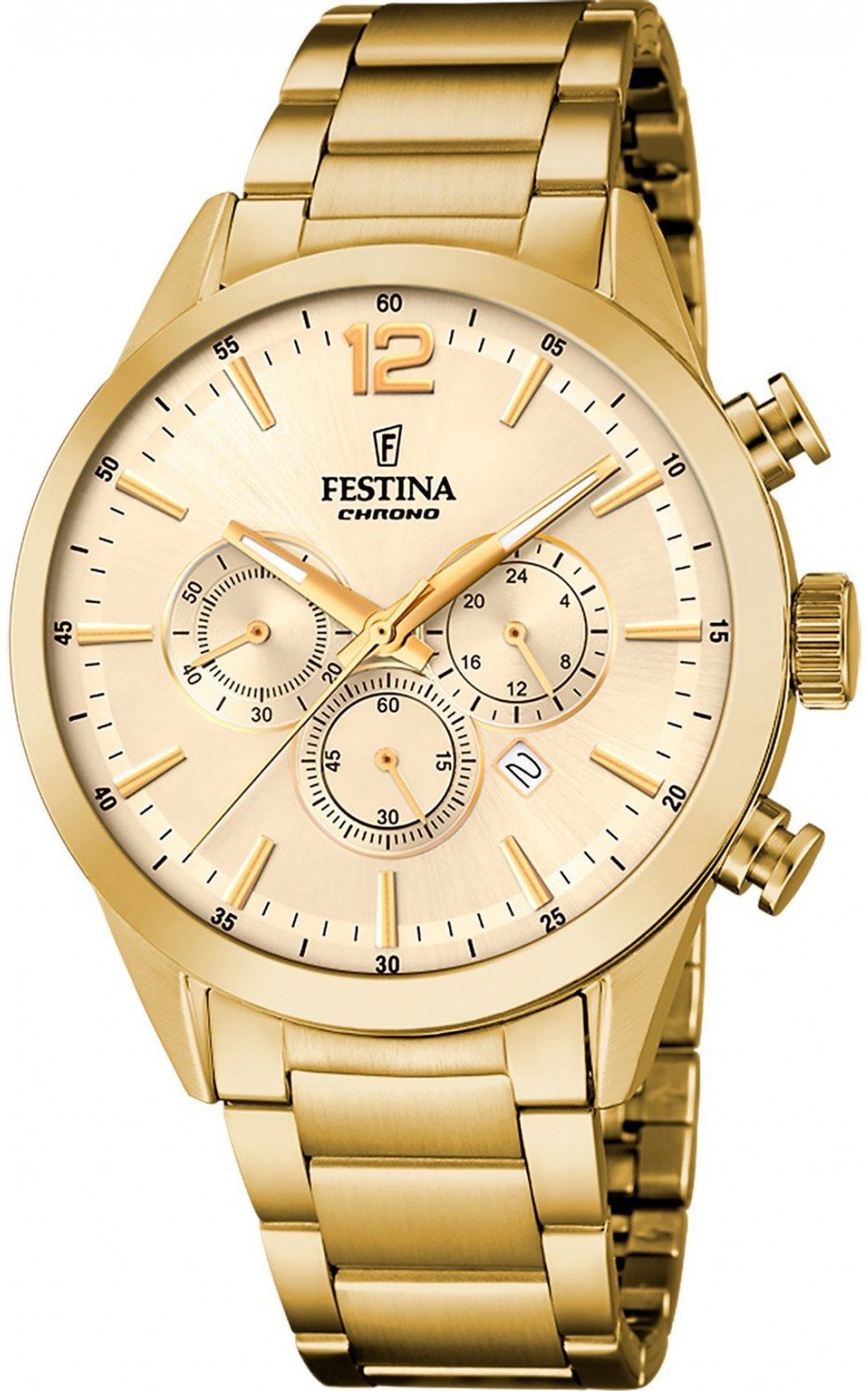 Zegarek męski Festina F20633-4 złoty