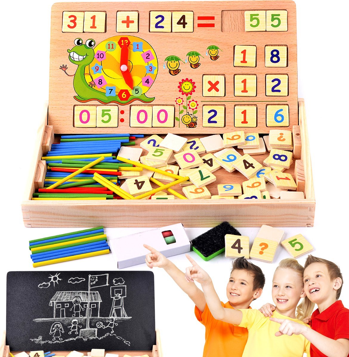 Heckermann Pudełko Edukacyjne Dla Dzieci Heckermann Orqzm-002