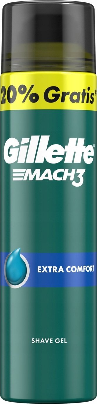 Gillette Mach 3 Extra Smooth Żel do golenia 240ml