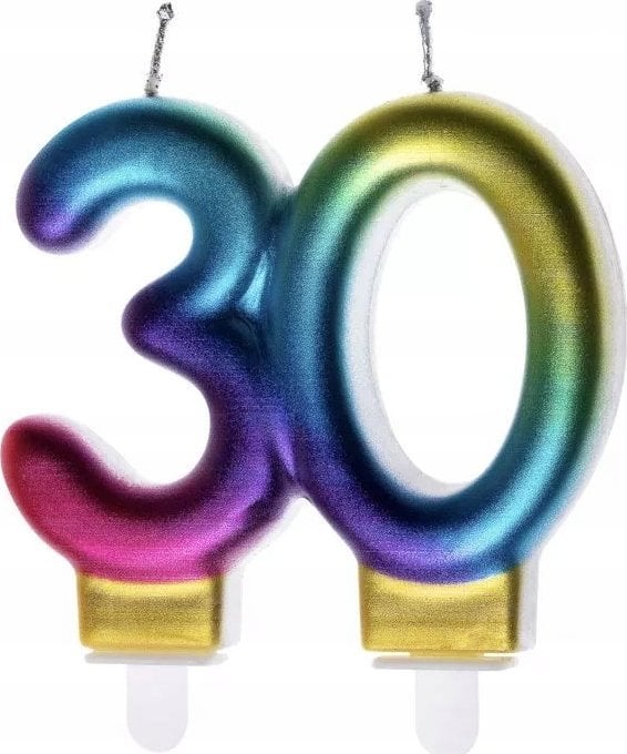 MK TRADE Świeczki urodzinowe MK TRADE Galaxy cyfry SH-489-30