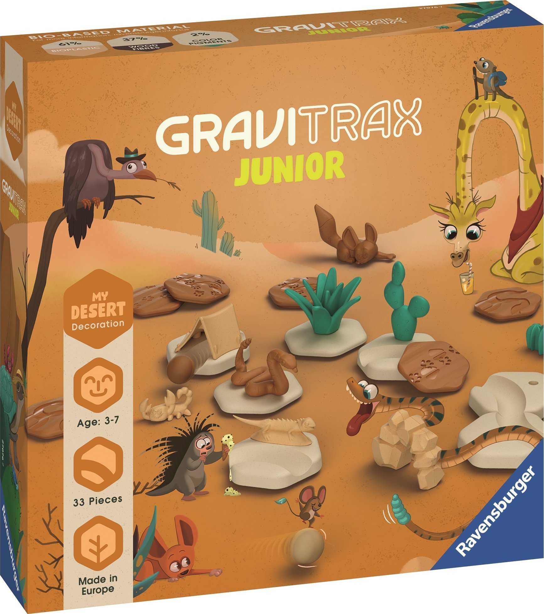 Ravensburger GraviTrax Junior Zestaw uzupełniający Pustynia (270767)
