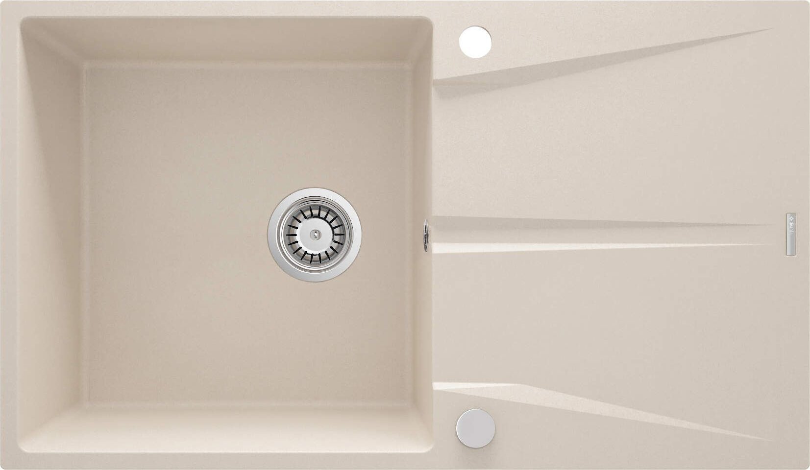 Zlewozmywak Deante Zlewozmywak granitowy 1-komorowy z ociekaczem