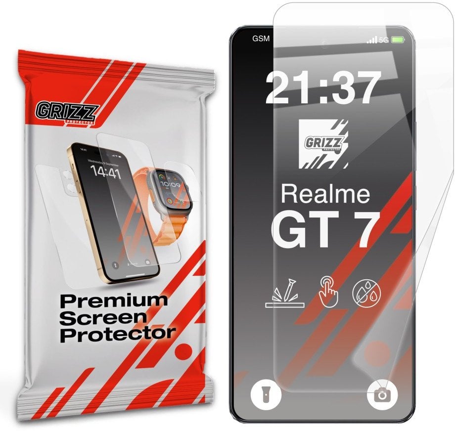 Folia ceramiczna GrizzGlass CeramicFilm do Realme GT 7