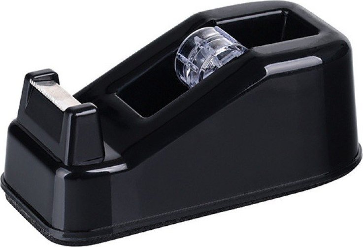 Office Products Dyspenser do taśm biurowych OFFICE PRODUCTS, 12,5x6,5x5,5 cm, czarny