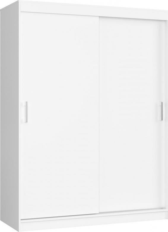 Fabryka Mebli Akord SZAFA PRZESUWNA 150 cm CLP MONO BIAŁA