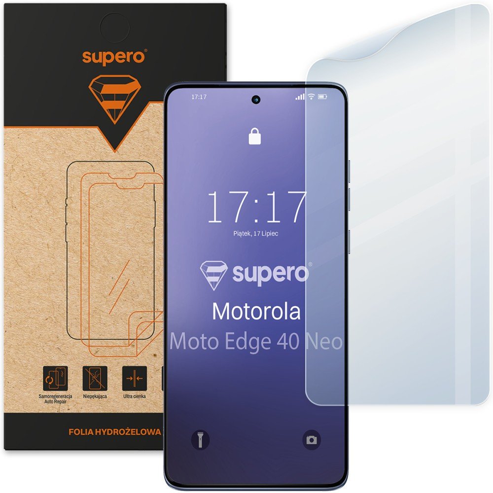 Folia hydrożelowa Supero do Motorola Moto Edge 40 Neo