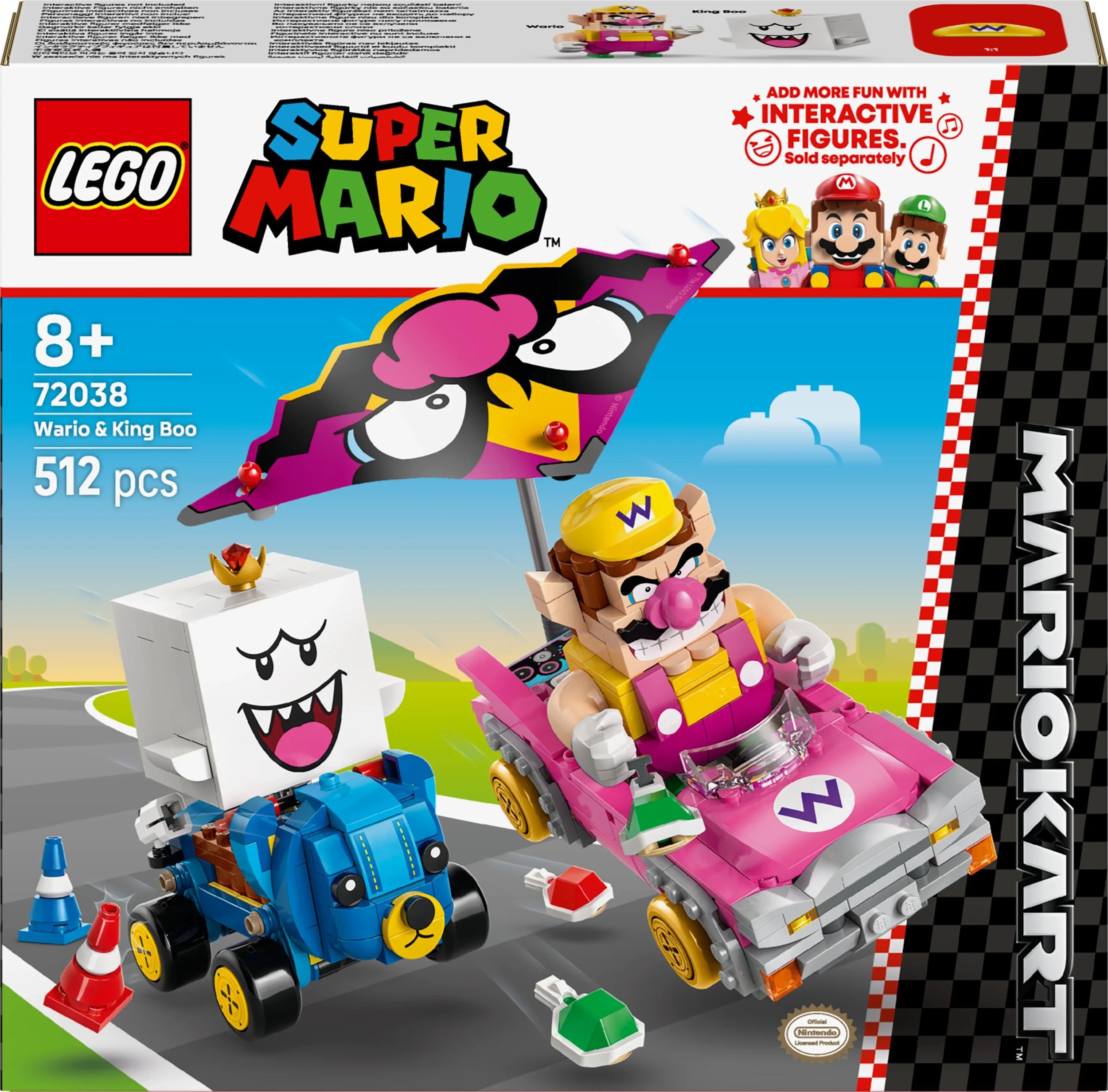 Super Mario Mario Kart™ — Wario i King Boo (72038)