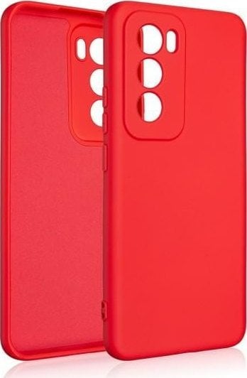 Beline Beline Etui Silicone Oppo Reno 12 5G czerwony /red