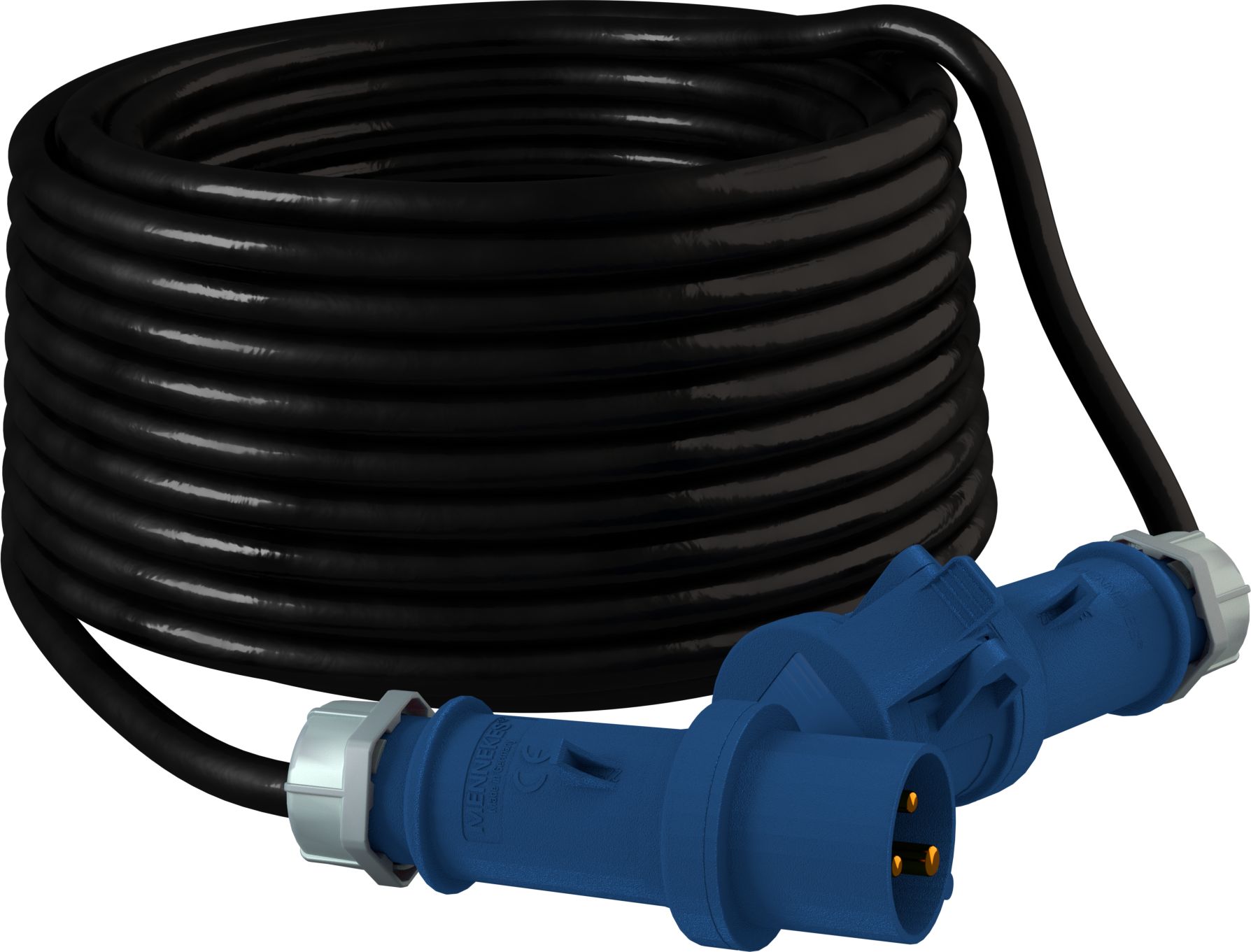 Doktorvolt Przedłużacz 15m kampingowy 16A/3P IP44 230V H07RN-F 3x1,5 Doktorvolt 2674