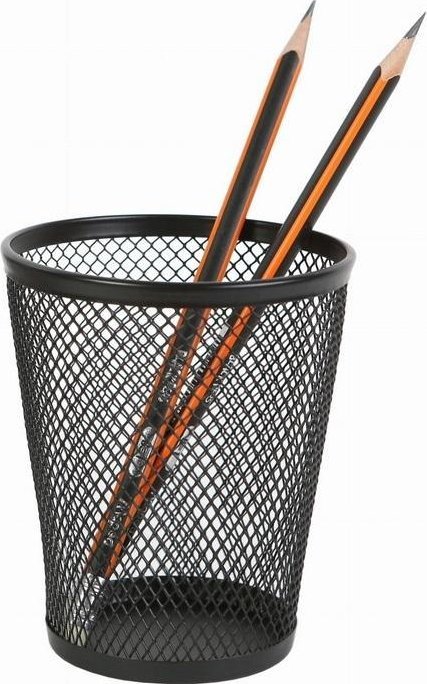 Kubek przybornik skośny czarny